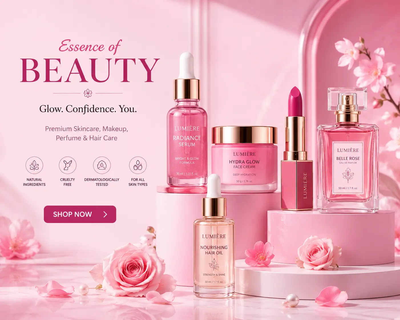 Rose Glow Face Serum